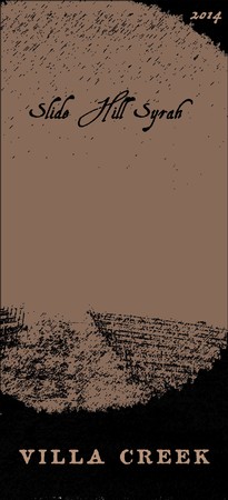 2014 Syrah, Slide Hill
