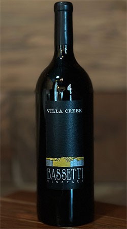 2014 BASSETTI VINEYARD SYRAH, MAGNUM